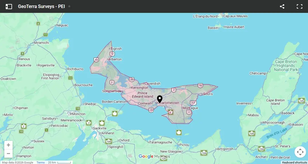 Geoterra Surveys Google Maps