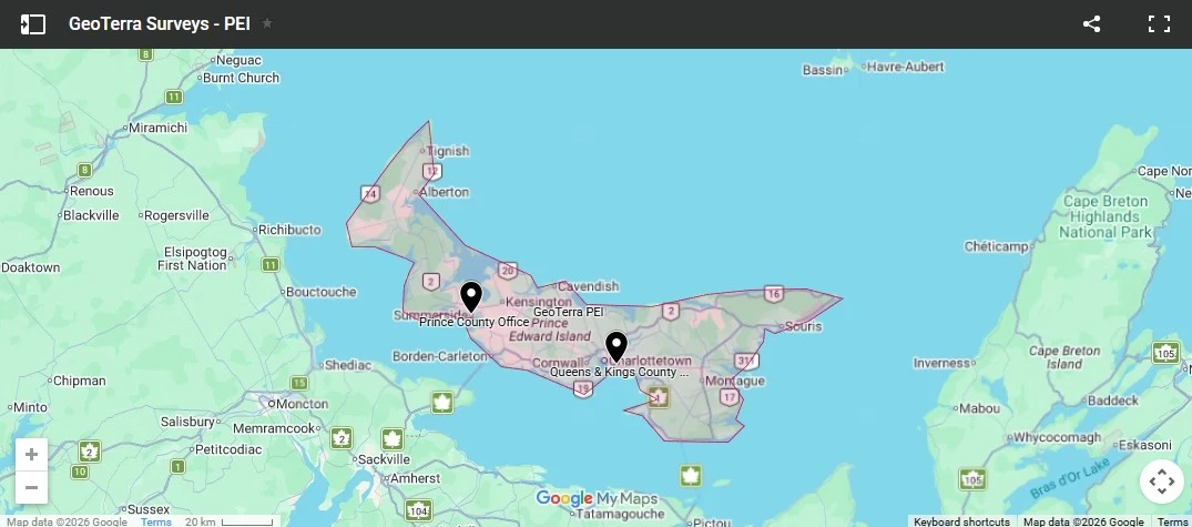 Geoterra Surveys Google Maps
